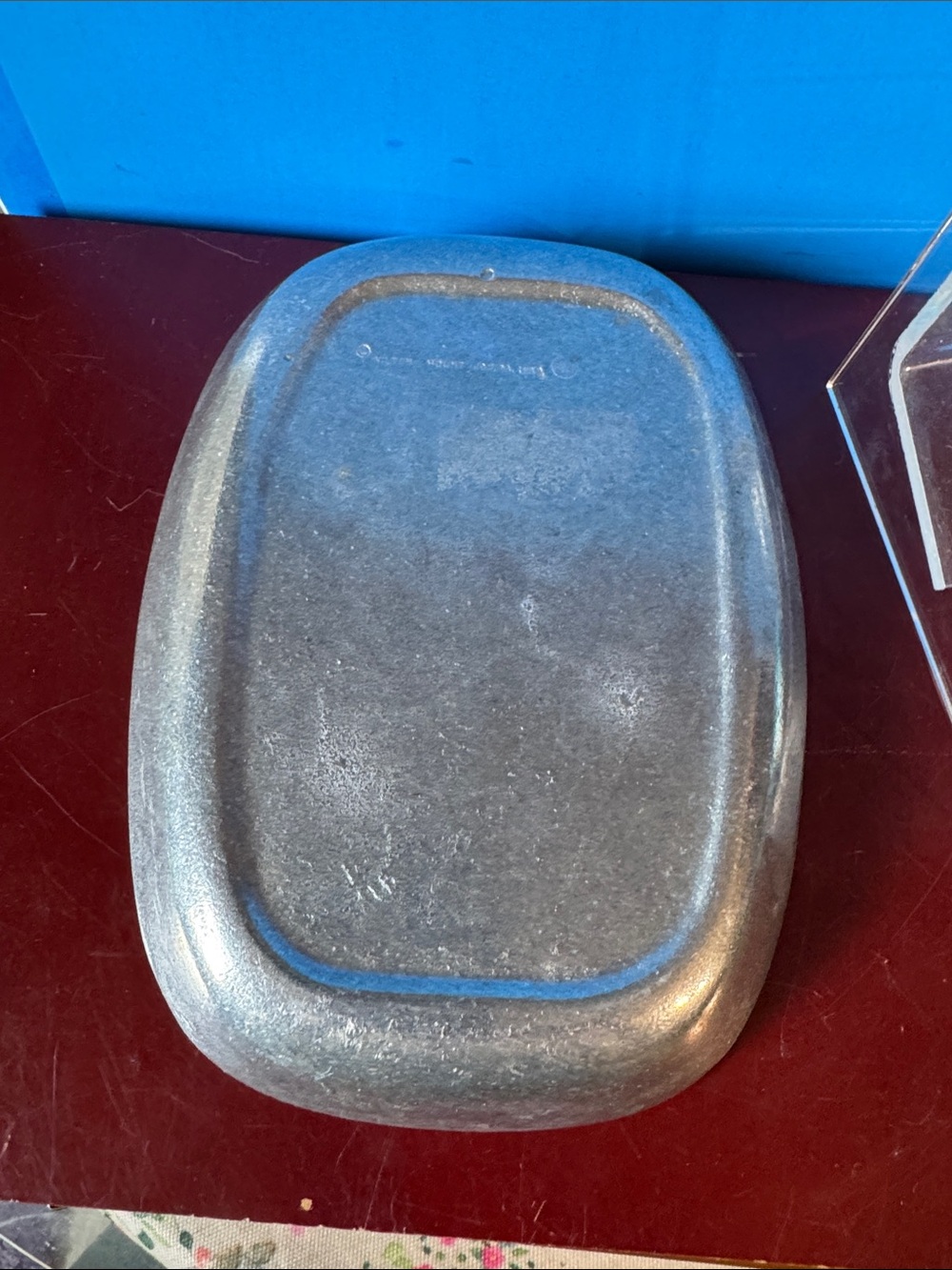 Wilton Armetale Pewter Bread Tray Give Us This Day Our Daily Bread Metal Decor - Picture 5 of 6